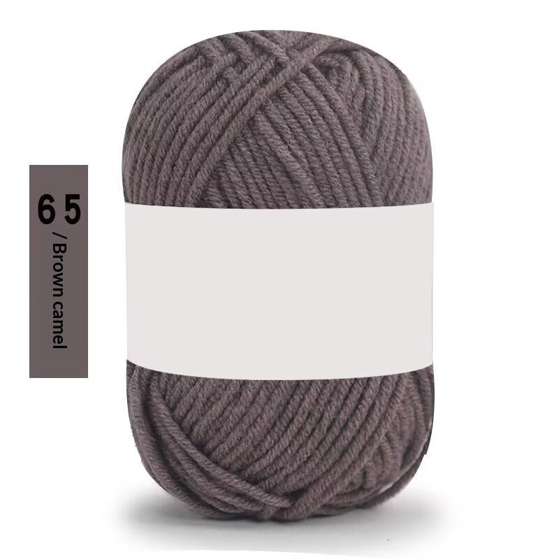 Premium Milk Cotton Yarn (Single Skeins) (50-gram White-label Milk Cotton Yarn)