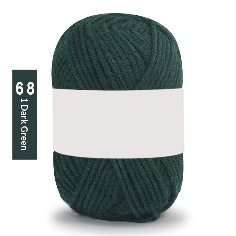 Premium Milk Cotton Yarn (Single Skeins) (50-gram White-label Milk Cotton Yarn)