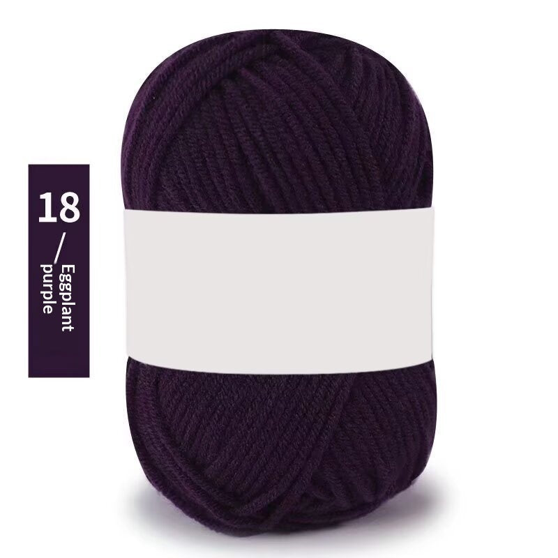 Premium Milk Cotton Yarn (Single Skeins) (50-gram White-label Milk Cotton Yarn)